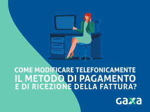 modificare metodo di pagamento e ricezione fattura
