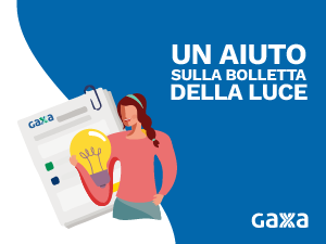 Aiuto sulla bolletta Luce Gaxa